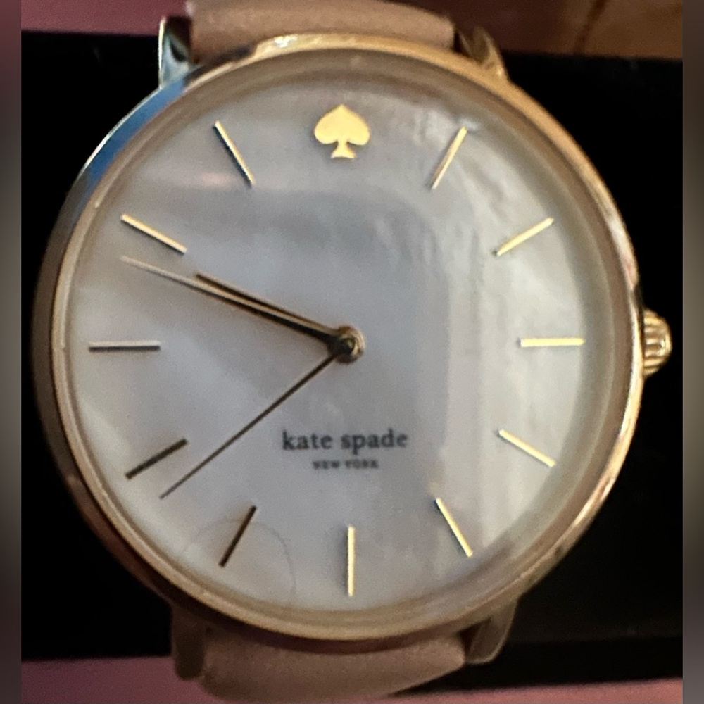 Kate spade watch with leather band